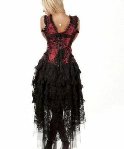 Burleska Ophelie Burlesque Corset Dress King Brocade -Spooky Threads ophelie burlesque corset dress king brocade burleska 8 300x