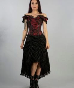 Burleska Passion Corset Dress In King Brocade