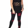 Jawbreaker Patchy Tartan Leggings 2 Jawbreaker Patchy Tartan Leggings -Spooky Threads patchy tartan leggings lga 6590 02.1163 300x