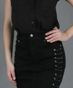 Jawbreaker Pins And Needles Skirt -Spooky Threads pins and needles skirt jawbreaker 6 300x