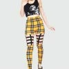 Jawbreaker Plaid Cage Leggings 1 Jawbreaker Plaid Cage Leggings -Spooky Threads plaid cage leggings lga 6536 01.911 300x