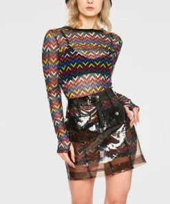 Jawbreaker Plastic Fantastic Skirt -Spooky Threads plastic fantastic skirt jawbreaker 4 300x