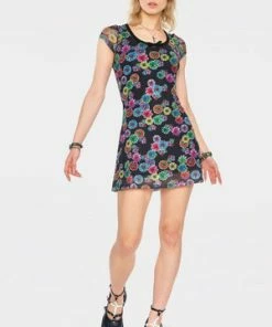 Jawbreaker Poison Ivy Dress -Spooky Threads poison ivy dress jawbreaker 4 300x