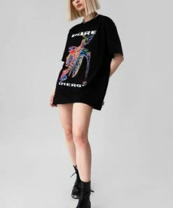 Long Clothing Pure Energy - Black T-Shirt - Unisex -Spooky Threads pure energy black t shirt unisex long clothing 3 300x