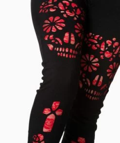 Banned Raindrop Leggings -Spooky Threads raindrop leggings banned 5 300x