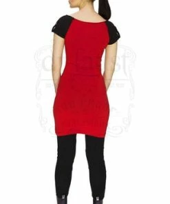 Dr Faust Rare British Military Band Mini Dress - Ashley -Spooky Threads rare british military band mini dress ashley dr faust 4 300x