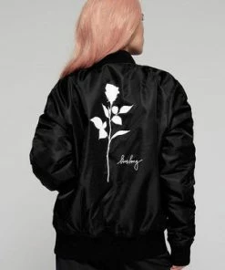 Long Clothing Rose MA1 Jacket - Unisex