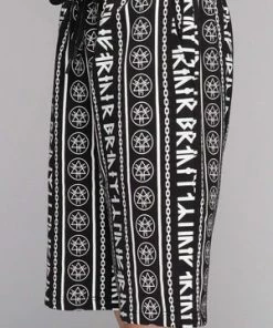 Long Clothing Rune Repeat Shorts - Unisex -Spooky Threads rune repeat shorts unisex long clothing 3 300x