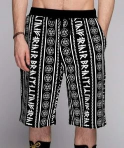 Long Clothing Rune Repeat Shorts - Unisex