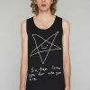 Long Clothing Satan Loves You Vest - Unisex -Spooky Threads satan loves you vest unisex long clothing 300x