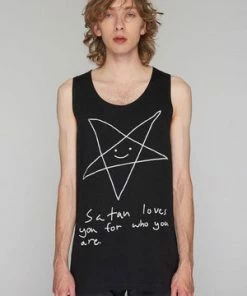 Long Clothing Satan Loves You Vest - Unisex