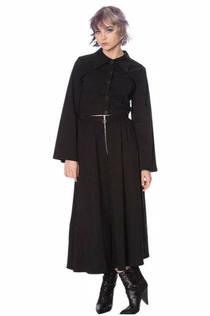 Banned Scratch Midi Skirt 5 Banned Scratch Midi Skirt - Image 3