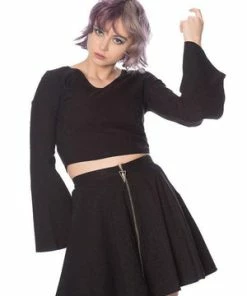 Banned Scratch Skater Skirt