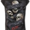 Spiral See No Evil - Turnup Sleeve Loosefit Tee 1 Spiral See No Evil - Turnup Sleeve Loosefit Tee -Spooky Threads see no evil turnup sleeve loosefit tee spiral 300x