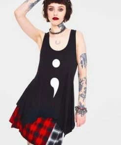 Jawbreaker Semicolon Mental Health Awareness Charity T-Shirt 10 Jawbreaker Semicolon Mental Health Awareness Charity T-Shirt -Spooky Threads semicolon mental health awareness charity t shirt jawbreaker 3 300x