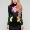 Long Clothing Sexagram Dress -Spooky Threads sexagram dress long clothing 300x