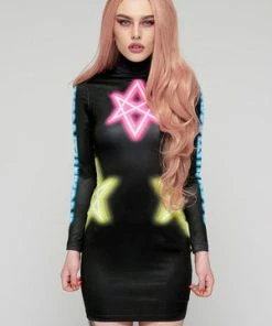Long Clothing Sexagram Dress