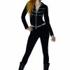 Dr Faust Short Elegant Black Cotton Jacket - Shelly -Spooky Threads short elegant black cotton jacket shelly dr faust 300x