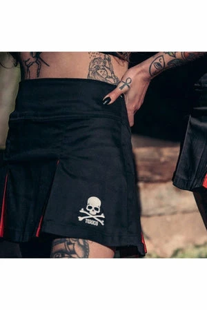 Toxico Skull & Bones Cheer Skirt 6 Toxico Skull & Bones Cheer Skirt - Image 4
