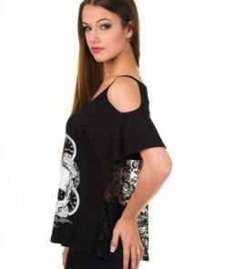 Banned Skull Watch T Shirt -Spooky Threads skull watch t shirt banned 2 300x