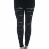 Banned Slashed Black Leggings -Spooky Threads slashed black leggings banned 2 300x