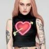 Long Clothing Spellbound Crop Top -Spooky Threads spellbound crop top long clothing 300x