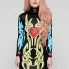 Long Clothing Spellbound Dress 1 Long Clothing Spellbound Dress -Spooky Threads spellbound dress long clothing 300x