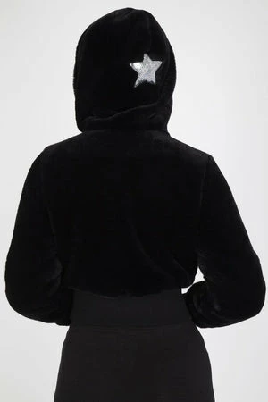 Jawbreaker Star Struck Faux Fur Jacket 6 Jawbreaker Star Struck Faux Fur Jacket - Image 4