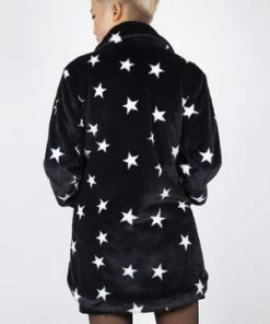 Jawbreaker Starry Eyes Faux Fur Coat -Spooky Threads starry eyes faux fur coat jawbreaker 7 300x