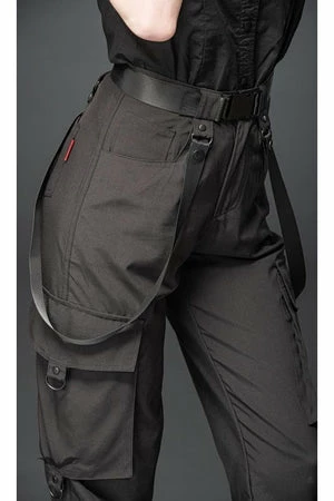 Queen Of Darkness Stylish 7/8 Pants With Decorative Ribbon 5 Queen Of Darkness Stylish 7/8 Pants With Decorative Ribbon - Image 3