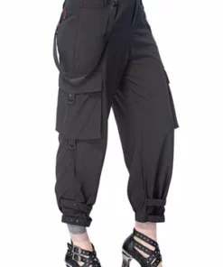 Queen Of Darkness Stylish 7/8 Pants With Decorative Ribbon 13 Queen Of Darkness Stylish 7/8 Pants With Decorative Ribbon -Spooky Threads stylish 78 pants with decorative ribbon queen of darkness 5 300x