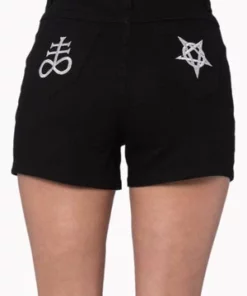 Banned Sulphur Shorts -Spooky Threads sulphur shorts banned 3 300x