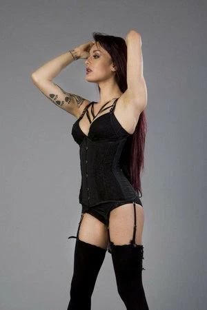 Burleska Sylvie Underbust Steel Boned Corset In Taffeta With Lace 19 Burleska Sylvie Underbust Steel Boned Corset In Taffeta With Lace - Image 17