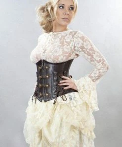 Burleska Tasha Long Sleeve Victorian Vintage Top In Lace -Spooky Threads tasha long sleeve victorian vintage top in lace burleska 2 300x