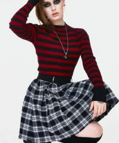 Jawbreaker Teen Spirit Tartan Pleated Skirt