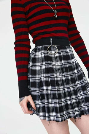 Jawbreaker Teen Spirit Tartan Pleated Skirt 7 Jawbreaker Teen Spirit Tartan Pleated Skirt - Image 5