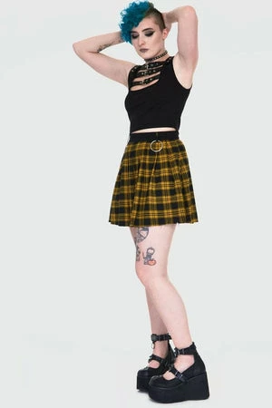 Jawbreaker Teen Spirit Tartan Pleated Skirt 16 Jawbreaker Teen Spirit Tartan Pleated Skirt - Image 14