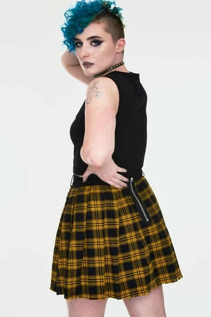 Jawbreaker Teen Spirit Tartan Pleated Skirt 14 Jawbreaker Teen Spirit Tartan Pleated Skirt - Image 12