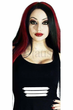 Dr Faust Three Military Stripes Black Mini Dress - Jaelynn 5 Dr Faust Three Military Stripes Black Mini Dress - Jaelynn - Image 3