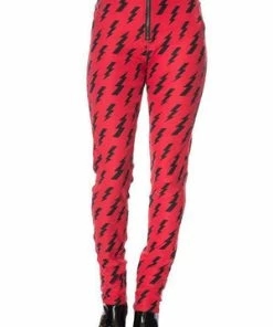 Banned Thunderbolt Skinnies -Spooky Threads thunderbolt skinnies banned 3 300x