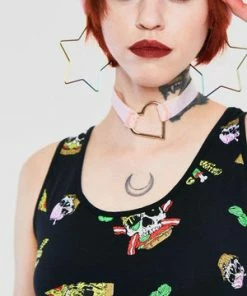 Jawbreaker Twisted Fast Food Cut Out Dress -Spooky Threads twisted fast food cut out dress jawbreaker 5 300x