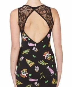 Jawbreaker Twisted Fast Food Cut Out Dress -Spooky Threads twisted fast food cut out dress jawbreaker 7 300x