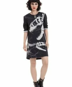 Jawbreaker Unisex Dino Bones Long Sleeve Sweatshirt -Spooky Threads unisex dino bones long sleeve sweatshirt jawbreaker 4 300x