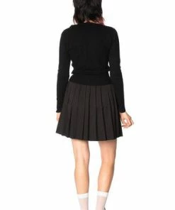Banned Urban Vamp Pleats Skirt -Spooky Threads urban vamp pleats skirt banned 9 300x