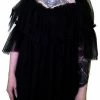 Dr Faust Vapour Mesh Black Sheer Mini Dress - Cardi -Spooky Threads vapour mesh black sheer mini dress cardi dr faust 300x