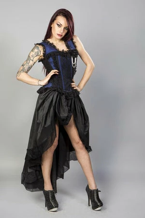 Burleska Venice Burlesque Overbust Corset In Taffeta 5 Burleska Venice Burlesque Overbust Corset In Taffeta - Image 3