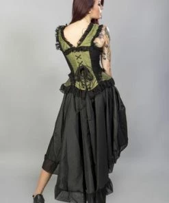 Burleska Venice Burlesque Overbust Corset In Taffeta 19 Burleska Venice Burlesque Overbust Corset In Taffeta -Spooky Threads venice burlesque overbust corset in taffeta burleska 5 300x