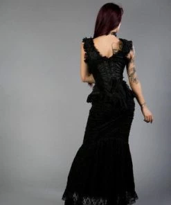 Burleska Venice Burlesque Overbust Corset In Taffeta 21 Burleska Venice Burlesque Overbust Corset In Taffeta -Spooky Threads venice burlesque overbust corset in taffeta burleska 7 300x