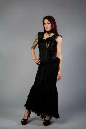 Burleska Venice Burlesque Overbust Corset In Taffeta 10 Burleska Venice Burlesque Overbust Corset In Taffeta - Image 8