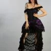 Burleska Versailles Corset Dress King Brocade With Black Lace 1 Burleska Versailles Corset Dress King Brocade With Black Lace -Spooky Threads versailles corset dress king brocade with black lace burleska 300x